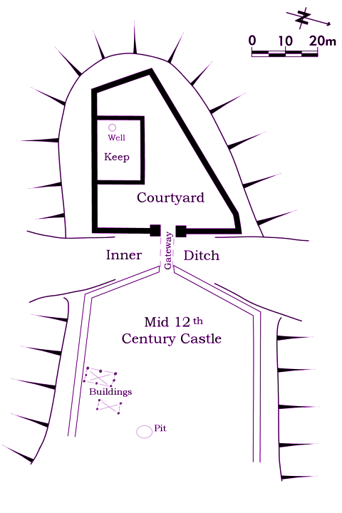 Mid 12th Century Castle