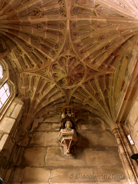 Fan vaulted ceiling of the Golden Chapel
